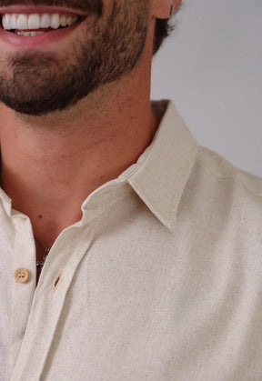 Camisa Masculina Linho com Viscose