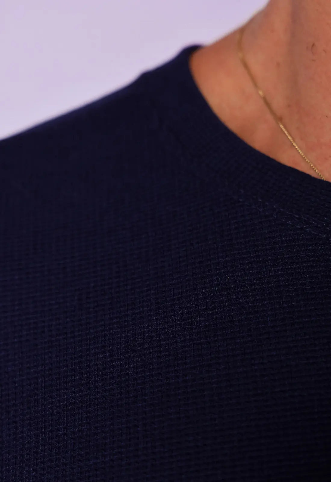 Camiseta Masculina Tricot Azul Marinho