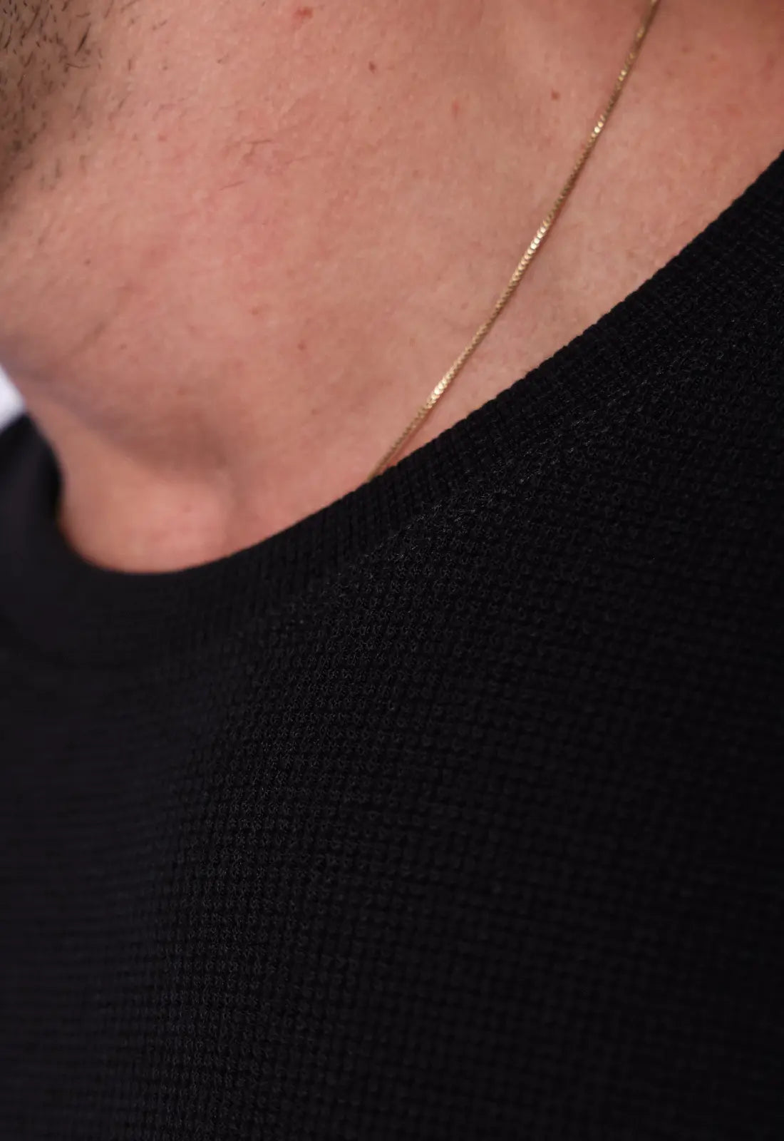 Camiseta Masculina Tricot Preta